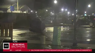 Heavy rain, flooding from Tropical Storm Ophelia impacting Ocean City, Maryland