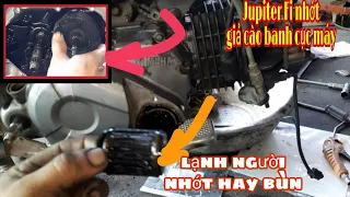 Nhớt hay bùn tiêu cục máy Yamaha  Jupiter Fi/ Yamaha Jupiter Fi