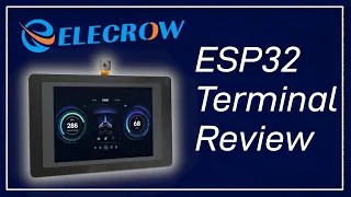 A feature-packed terminal for your robot!  (Elecrow ESP32 Review)