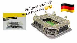 Signal Iduna Park Stadium Dortmund 3D Puzzle - Step by Step