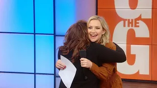 Watch Kate Hudson Surprise Rach In Studio