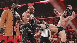 WWE Omos Jordan omogbehin vs Drew McIntyre vs Bobby Lashley Raw 2021