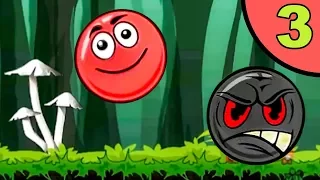 Несносный красный шар. Покатушки #3. Мультик ИГРА Red Ball Roll на Игрули TV