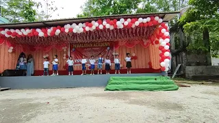 Koi ladka hai dance performance by Class Ukg B students..