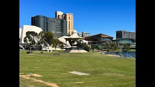 Adelaide Walking Virtual Tour using iphone 14 to record video in 4k.