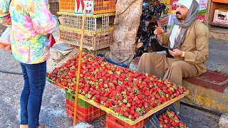 🇪🇬🌞🌴HURGHADA EGYPT, EL DAHAR MARKET, 🇪🇬 FRUIT AND VEGETABLES PRICES, HURGHADA CITY WALKING TOUR, 4k