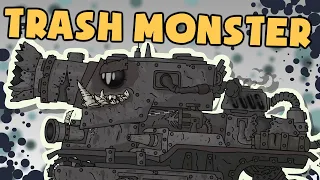 Trash Monster - Cartoons about tanks