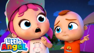 Camping Song! | Jill's Playtime | Little Angel Kids Songs & Nursery Rhymes