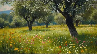 TV Art Screensaver | Spring in the Meadow