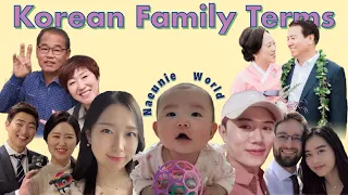 Ultimate Guide to Korean Family/Kinship Terms (feat. My Niece and My Own Family) | 조카바보의 한국 가족호칭 수업