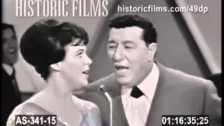 GIA MAIONE with LOUIS PRIMA & SAM BUTERA & THE WITNESSES in 1962