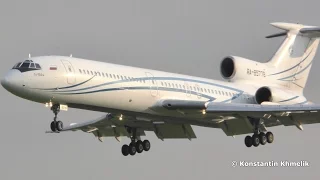 Vnukovo May 2016 VKO B767 IL-96 Tu-204 Tu-154 Tu-134 B777 IL-76