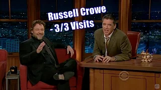 Russell Crowe - ARE YOU NOT ENTERTAINED?! - 3/3 Visits In Chronological Order