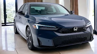 NEW 2025 Honda Civic Hybrid Wild Sport Compact Luxury Sedan | Interior And Exterior