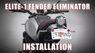 How to install an Elite-1 Fender Eliminator on a 2016+ Yamaha XSR900 by TST Industries