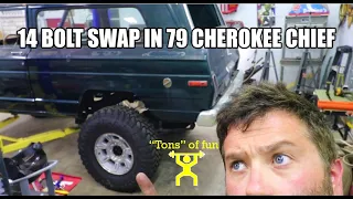 14 Bolt Swap in 79 Cherokee Chief (Disc Brakes Conversion)