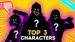 👎 Revealed: Anime's Most Hated Characters🔥 TOP 3 of each Anime 🔍 Anime Quiz Part 1