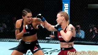 Amanda Nunes vs Valentina Shevchenko 2 Highlights (Evenly-Matched FIGHT) #ufc #mma #amandanunes