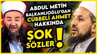 Abdulmetin Balkanlıoğlu'nun Cübbeli Ahmet Hakkındaki Gizli Ses Kaydı! (Detayların Linki Aşağıda)