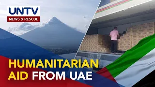 UAE donates 50 tons of food items, medicines for residents affected by Mayon unrest