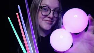 ASMR Tingly Mouth Sounds & Relaxing Light Triggers