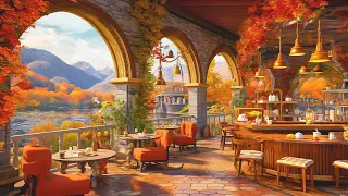 September Positive Jazz in Cozy Morning Coffee Shop Ambience 🍂 Soothing Jazz Instrumental Music