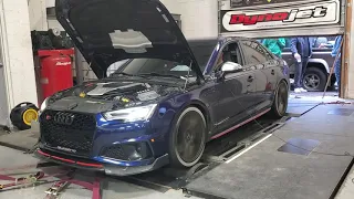 2019 Audi B9 s4 on Dyno (numbers in the description)