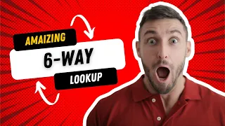 How to do a 6  Ways Lookup Using INDEX/MATCH