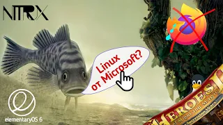 Linux от Microsoft можно скачать! Firefox убрали. Новое в elementaryOS 6. Дистрибутив Nitrux OS 1.6