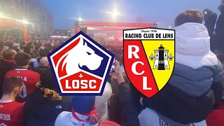 le nord est Lillois ! vlog match LILLE - LENS  Derby du Nord