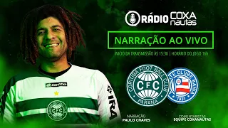 TRANSMISSÃO ESPECIAL - BAHIA X CORITIBA - BRASILEIRÃO 2023