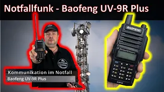 Notfallfunk bei Blackout, aber wie? - Baofeng UV 9R Plus Neu