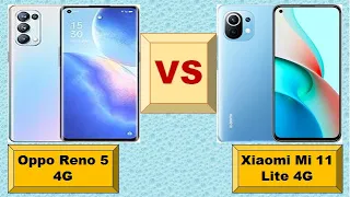 Xiaomi Mi 11 Lite 4G Vs Oppo Reno 5 4G