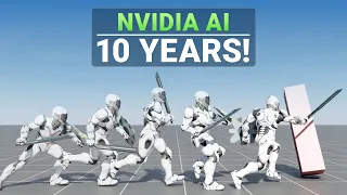 NVIDIA’s New AI Trained For 10 Years! But How? 🤺