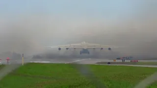 Antonov AN-225 departing Anchorage on June 6, 2020 to Montreal, Canada