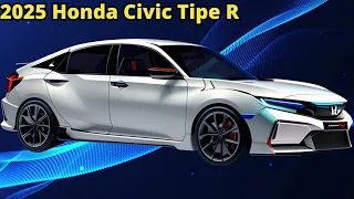 2025 honda civic tipe r - NEW Honda Civic Tipe R Interior and Exterior Details