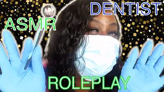 ASMR DENTIST CLEANS YOUR TEETH ROLEPLAY