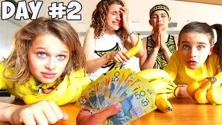 LAST TO STOP EATING BANANAS Challenge *family meltdown  w/ The Norris Nuts