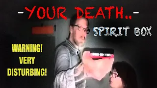 TERRIFYING SPIRIT BOX SESSION - WARNING: SCARY & DISTURBING