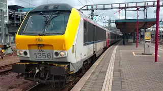 NMBS SNCB | HLE13 | Alstom Loco | HLE 1356 | I10 + I11 | IC 21xx | Luxemburg Stad | LUX | 02/2024 |