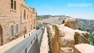 JERUSALEM OF GOLD. Walking from Mount Zion to the Mount of Olives