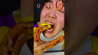 Kielbasa Sausages Emoji Eating Challenge | TikTok Funny Videos | Mukbang #shorts