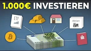 Wie sollte man 1.000€ investieren?