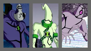 Evolution of "Ghostfreak" in Cartoons (Ben 10)