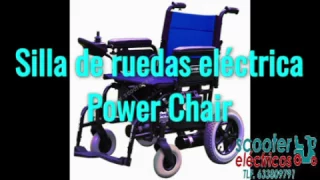 Silla de ruedas eléctrica Power Chair de www.scooterelectricos.es