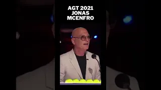 America's Got Talent 2021 FUN audition. Jonas Mcenfro. Can you do this ? #shorts