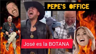 JOSÉ en PEPE´S OFFICE, lo AGARRAN de BOTANA