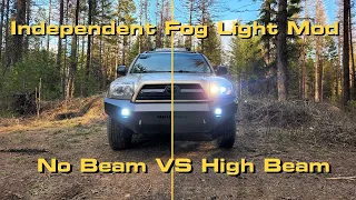 DIY Independent Fog Lights OEM Switch | Toyota 4Runner 4th Gen