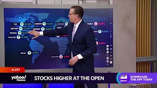 Stocks open higher as earnings roll in