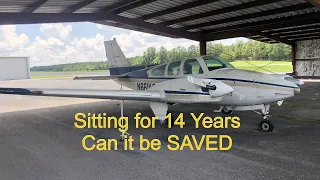 Abandoned Airplane Beechcraft Baron B55 CAN WE SAVE IT